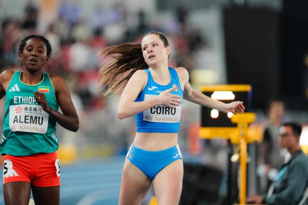 Eloisa Coiro ai mondiali di Nanchino.