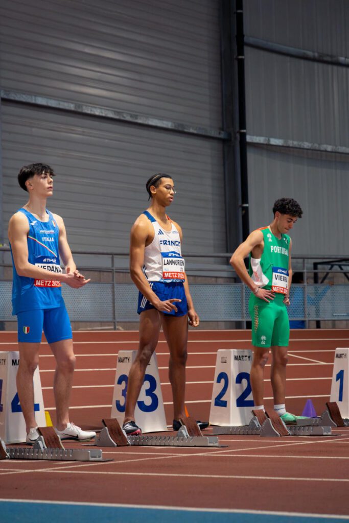Vedana in maglia azzurra a Metz.