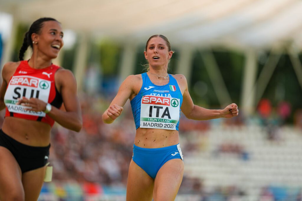 Giada Carmassi all'europeo a squadre 2025.