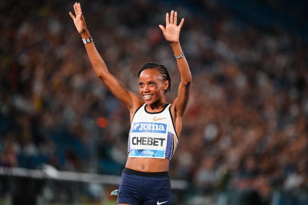 Beatrice Chebet al Golden gala Pietro Mennea